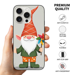 iPhone 15/15 Pro/15 Pro Max 卡通小精靈手機殼 - okomall