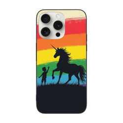彩虹剪影 iPhone 15/15 Pro/15 Pro Max 手机壳 - OKOMALL