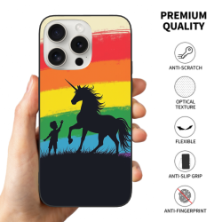彩虹剪影 iPhone 15/15 Pro/15 Pro Max 手机殼 - OKOMALL