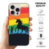 彩虹剪影 iPhone 15/15 Pro/15 Pro Max 手机殼 - OKOMALL