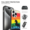 彩虹剪影 iPhone 15/15 Pro/15 Pro Max 手机殼 - OKOMALL