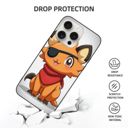 可爱猫咪iPhone 15 Pro/Pro Max手机壳 - okomall
