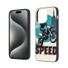 오토바이 패턴 iPhone 15/15 Pro/15 Pro Max 케이스 - OKOMALL