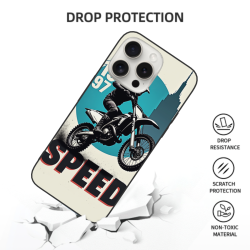 摩托车图案iPhone 15/15 Pro/15 Pro Max手机壳 - OKOMALL