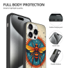 iPhone 15/Pro/Max 蜂巢复古手机壳 - okomall