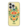iPhone 15/Pro/Max 手機殼 - 蘋果花卉圖案 - okomall