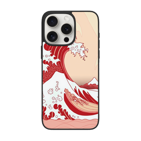 日式浮世繪 iPhone 15/15 Pro/15 Pro Max 手機殼 - okomall