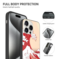 日式浮世繪 iPhone 15/15 Pro/15 Pro Max 手機殼 - okomall