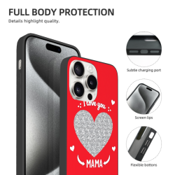愛心閃耀iPhone 15/15 Pro/15 Pro Max手機殼 - OKOMALL