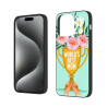 iPhone 15/Pro/Max 鲜花手机壳 - okomall