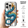 龍紋iPhone手機殼 - iPhone 15/15 Pro/15 Pro Max 手機殼 | okomall