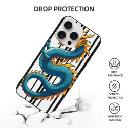 龍紋iPhone手機殼 - iPhone 15/15 Pro/15 Pro Max 手機殼 | okomall