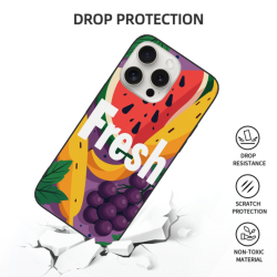 iPhone 15/Pro/Max 水果圖案手機殼 - okomall