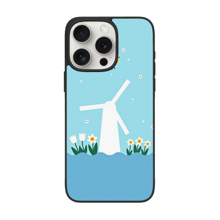 iPhone 15 Pro/Pro Max 手机壳 - 清新花卉图案 | okomall
