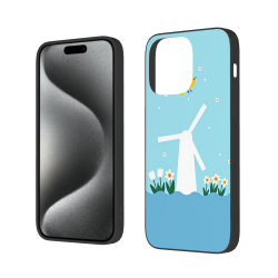 iPhone 15 Pro/Pro Max 手机壳 - 清新花卉图案 | okomall