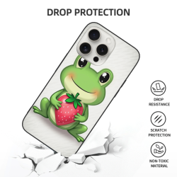 iPhone 15/Pro/Max 手機殼 - 可愛蘋果圖案 | okomall