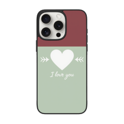 iPhone 15/Pro/Max 心形手机壳 - okomall