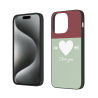 iPhone 15/Pro/Max 心形手机壳 - okomall
