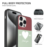 iPhone 15/Pro/Max 心形手機殼 - okomall