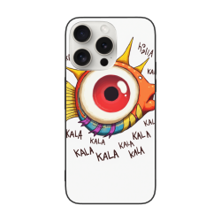 iPhone 15/Pro/Max 創意魚眼卡通手機殼 - OKOMALL
