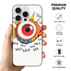 iPhone 15/Pro/Max 創意魚眼卡通手機殼 - OKOMALL