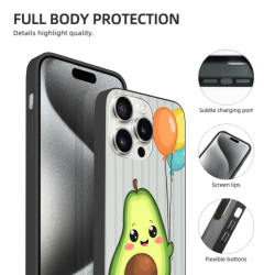 可愛水果圖案iPhone 15 Pro/Pro Max手機殼 - OKOMALL