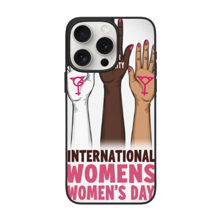 iPhone 15/Pro/Max 手机殼 - 力量女性圖案 | OKOMALL