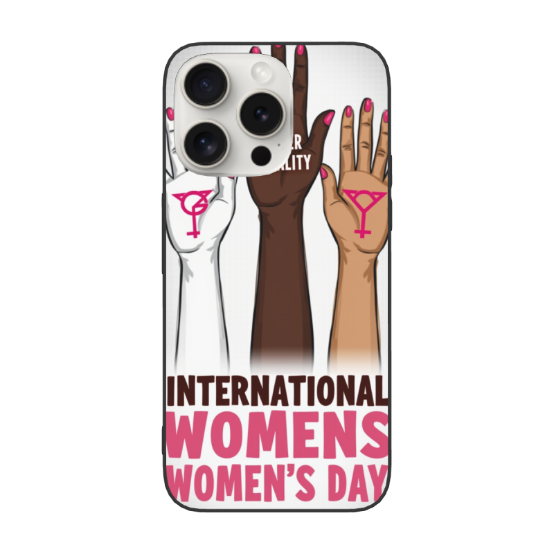 iPhone 15/Pro/Max 手机壳 - 力量女性图案 | OKOMALL