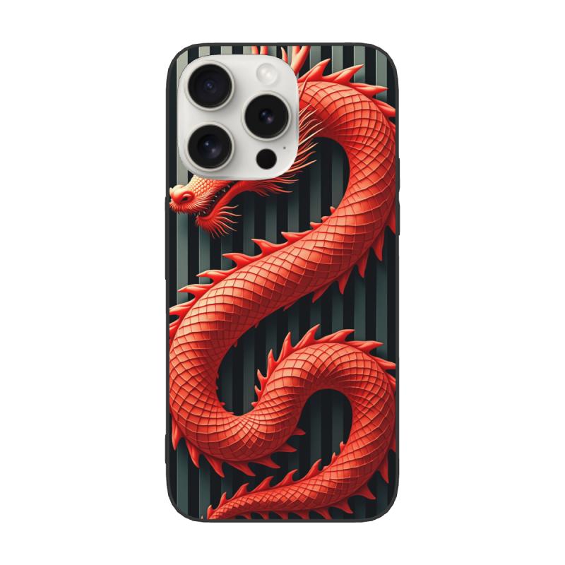 龍紋iPhone 15 Pro/Pro Max手機殼 - okomall