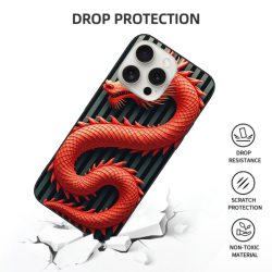 龙纹iPhone 15 Pro/Pro Max手机壳 - okomall