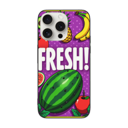 iPhone 15/Pro/Max 水果圖案手機殼 - OKOMALL