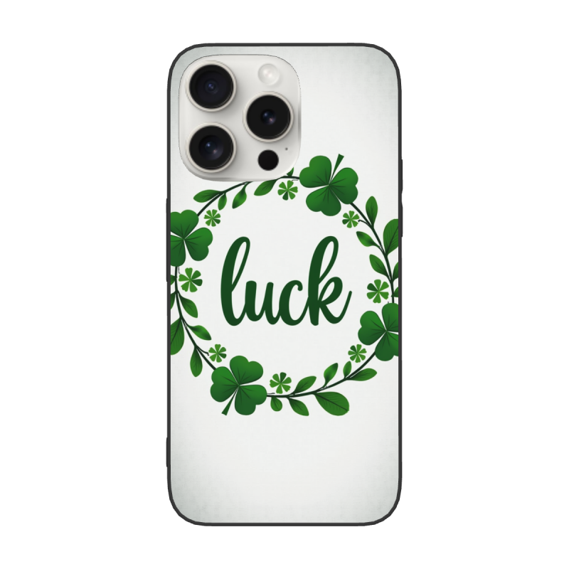 iPhone 15/Pro/Max 幸运四叶草手机壳 - okomall