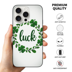 iPhone 15/Pro/Max 幸運四葉草手機殼 - okomall