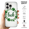 iPhone 15/Pro/Max 幸運四葉草手機殼 - okomall