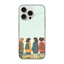 iPhone 15/15 Pro Max 少女心手机壳 - okomall