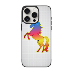 彩虹鬃毛 iPhone 15/15 Pro/15 Pro Max 手机壳 - OKOMALL
