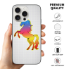 彩虹鬃毛 iPhone 15/15 Pro/15 Pro Max 手机壳 - OKOMALL