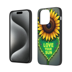 iPhone 15/Pro/Max 手机殼 - 絢麗花卉圖案 | okomall