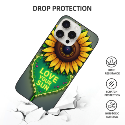 iPhone 15/Pro/Max 手机殼 - 絢麗花卉圖案 | okomall