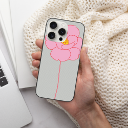 iPhone 15/Pro/Max 手机殼 - 絢麗花卉圖案 | okomall