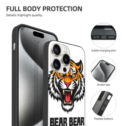iPhone 15/Pro/Max Roaring Tiger Phone Case - okomall