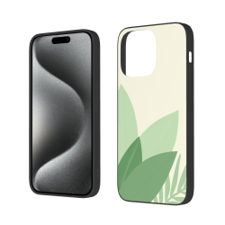 清新葉紋iPhone 15 Pro/Pro Max手機殼 - okomall