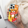 可愛卡通蘋果手機殼 - iPhone 15/15 Pro/15 Pro Max 手機殼 | OKOMALL