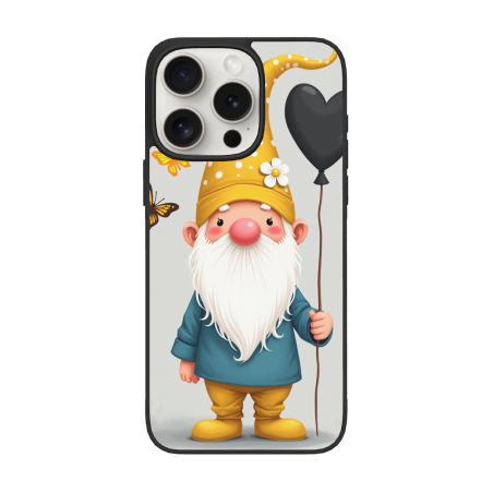 iPhone 15/Pro/Max 卡通可愛動物圖案手機殼 - okomall