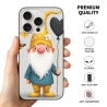 iPhone 15/Pro/Max 卡通可愛動物圖案手機殼 - okomall
