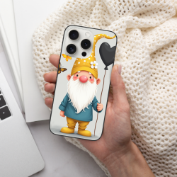 iPhone 15/Pro/Max 卡通可愛動物圖案手機殼 - okomall