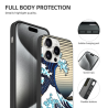 iPhone 15/15 Pro/15 Pro Max 手機殼 - 神奈川衝浪者浮世繪 - okomall