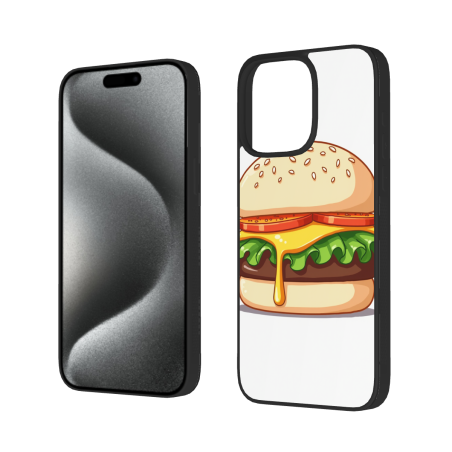 美味漢堡 iPhone 15/15 Pro/15 Pro Max 手機殼 - okomall