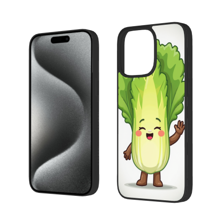 萌趣蔬菜 iPhone 15/15 Pro/15 Pro Max 手机壳 - OKOMALL