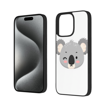 Cute Bear Phone Case - iPhone 15/15 Pro/15 Pro Max - okomall